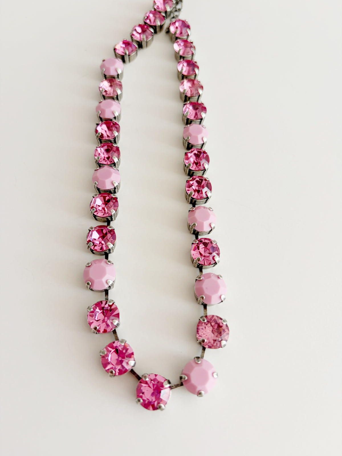 Collier pink  Love letter \ 2 tons