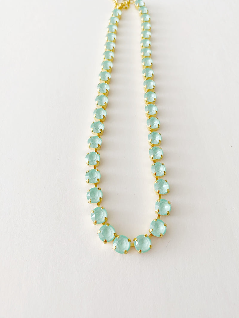 Collier Safira gold \ soft mint