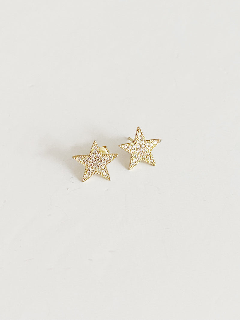 Boucles d'oreilles Lucky star \ gold