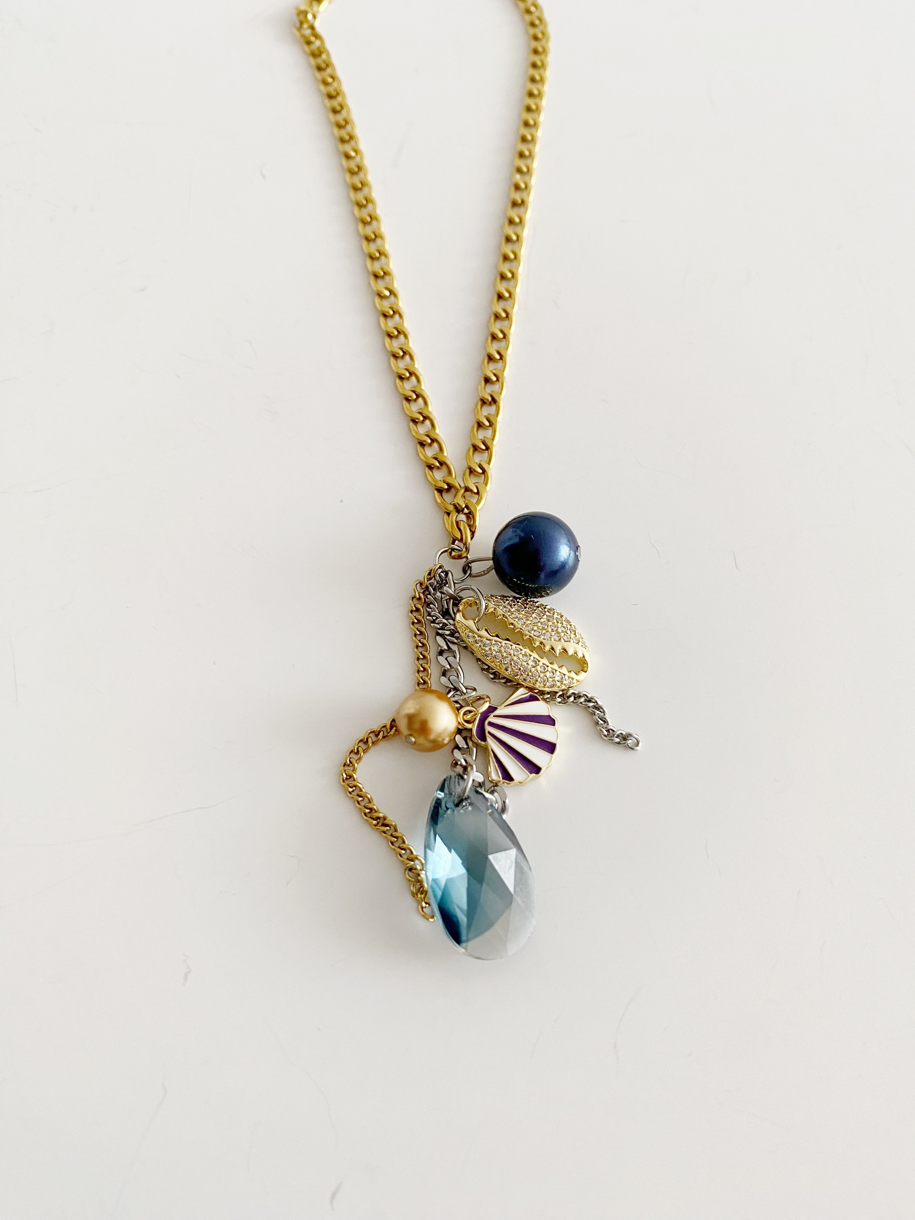 Collier Charlotte blue