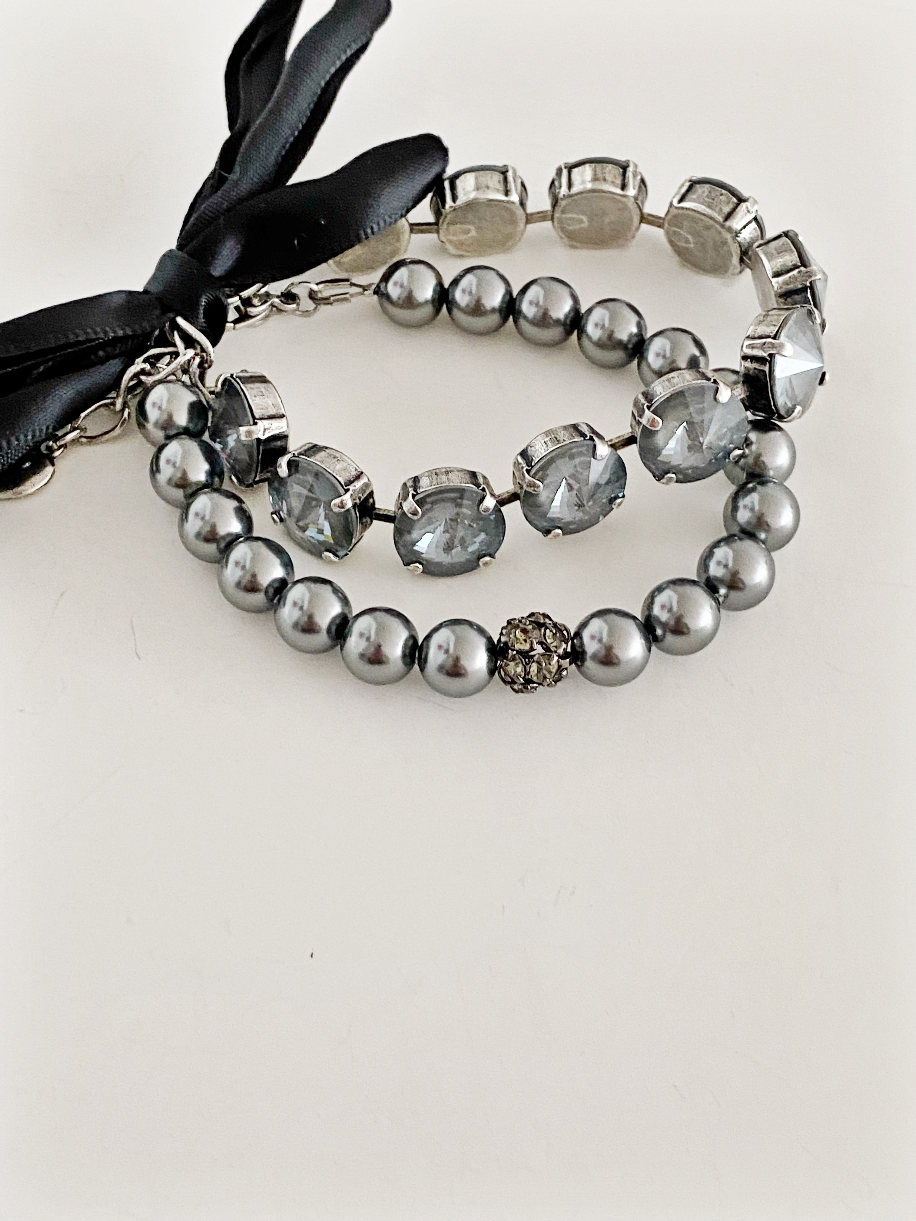 Ensemble de bracelets Millie Gris