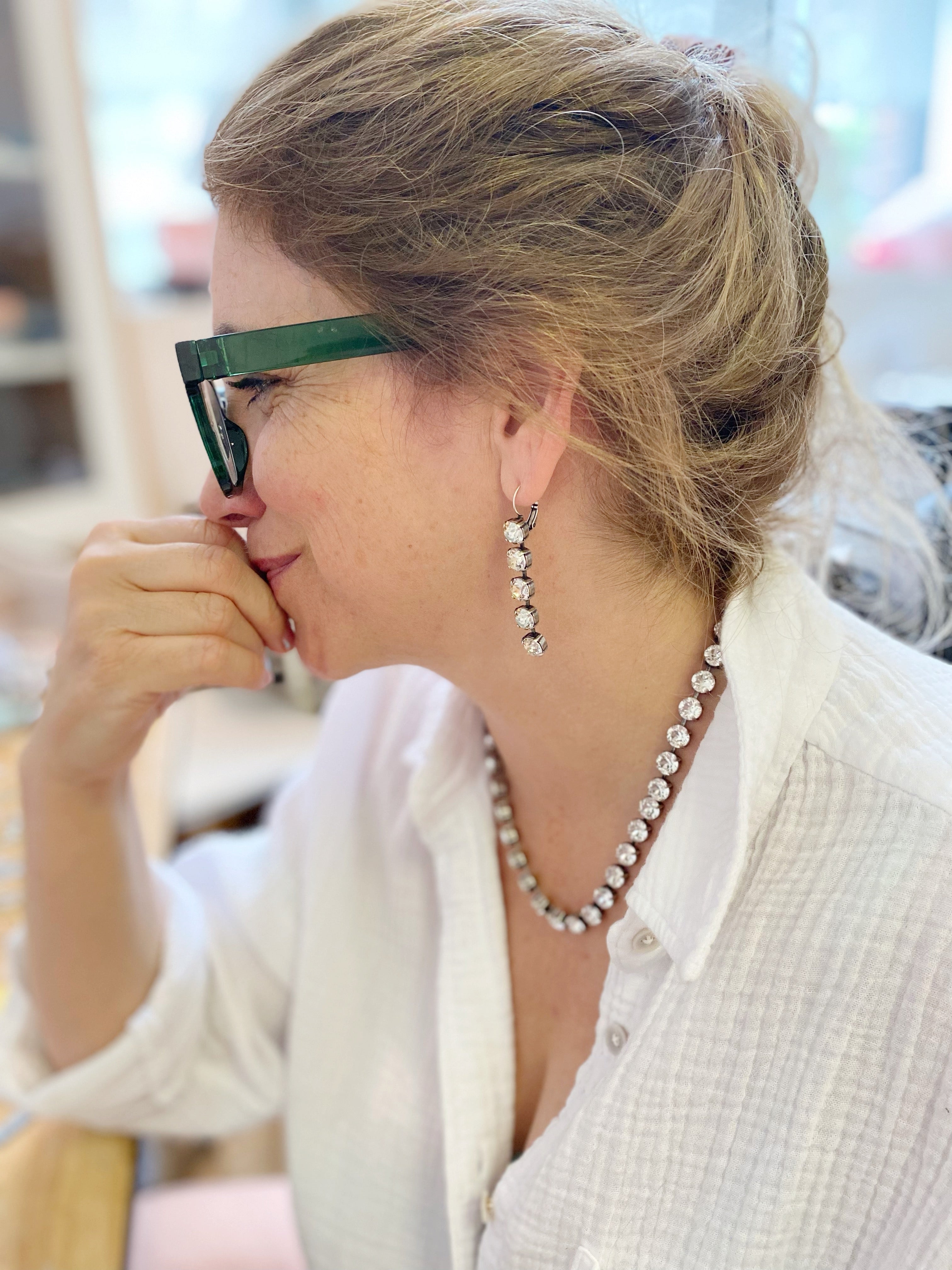 Boucles d'oreilles Seforia \ silver shade \ prix spécial ✨