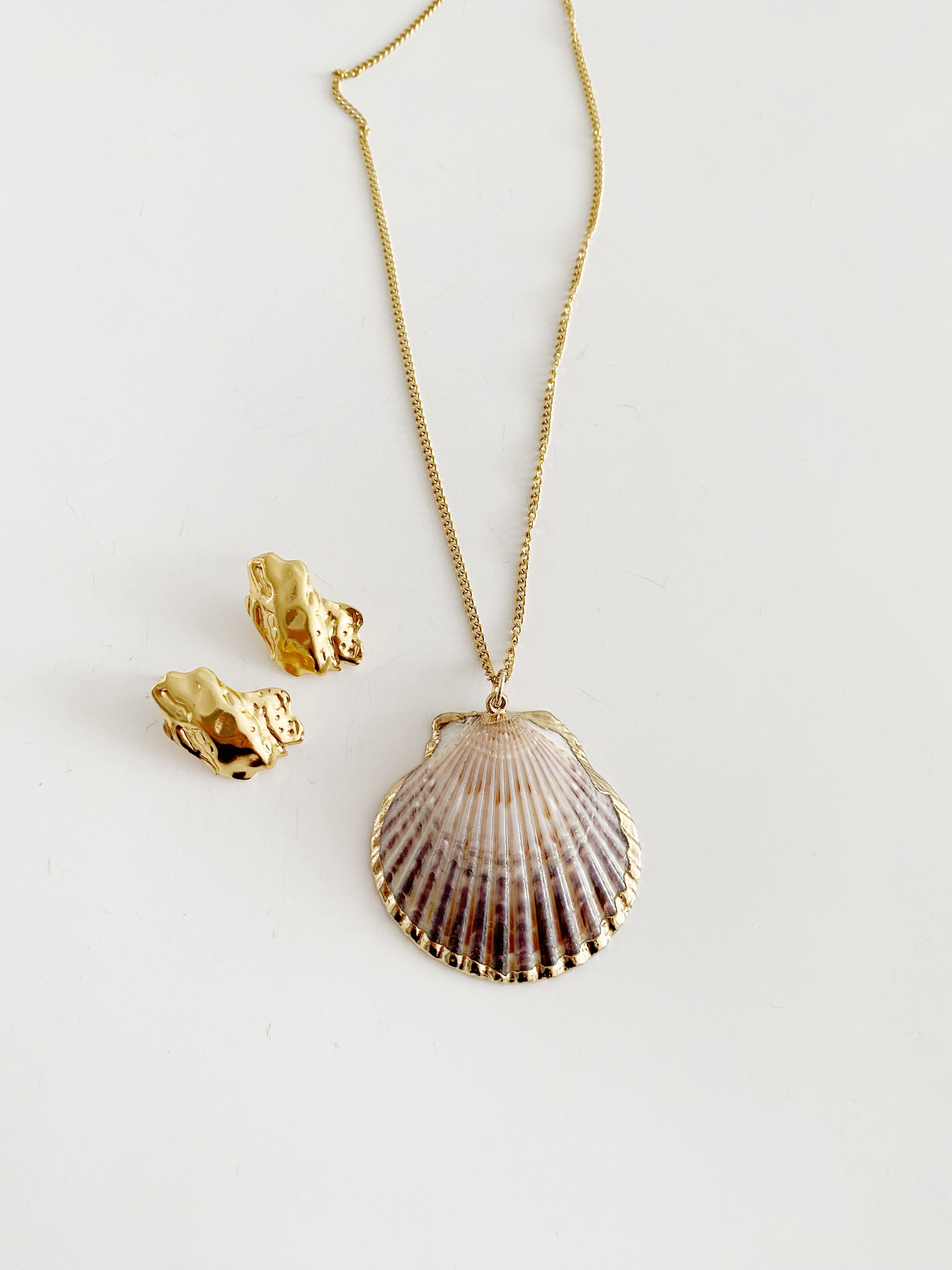 Ensemble golden coquillage