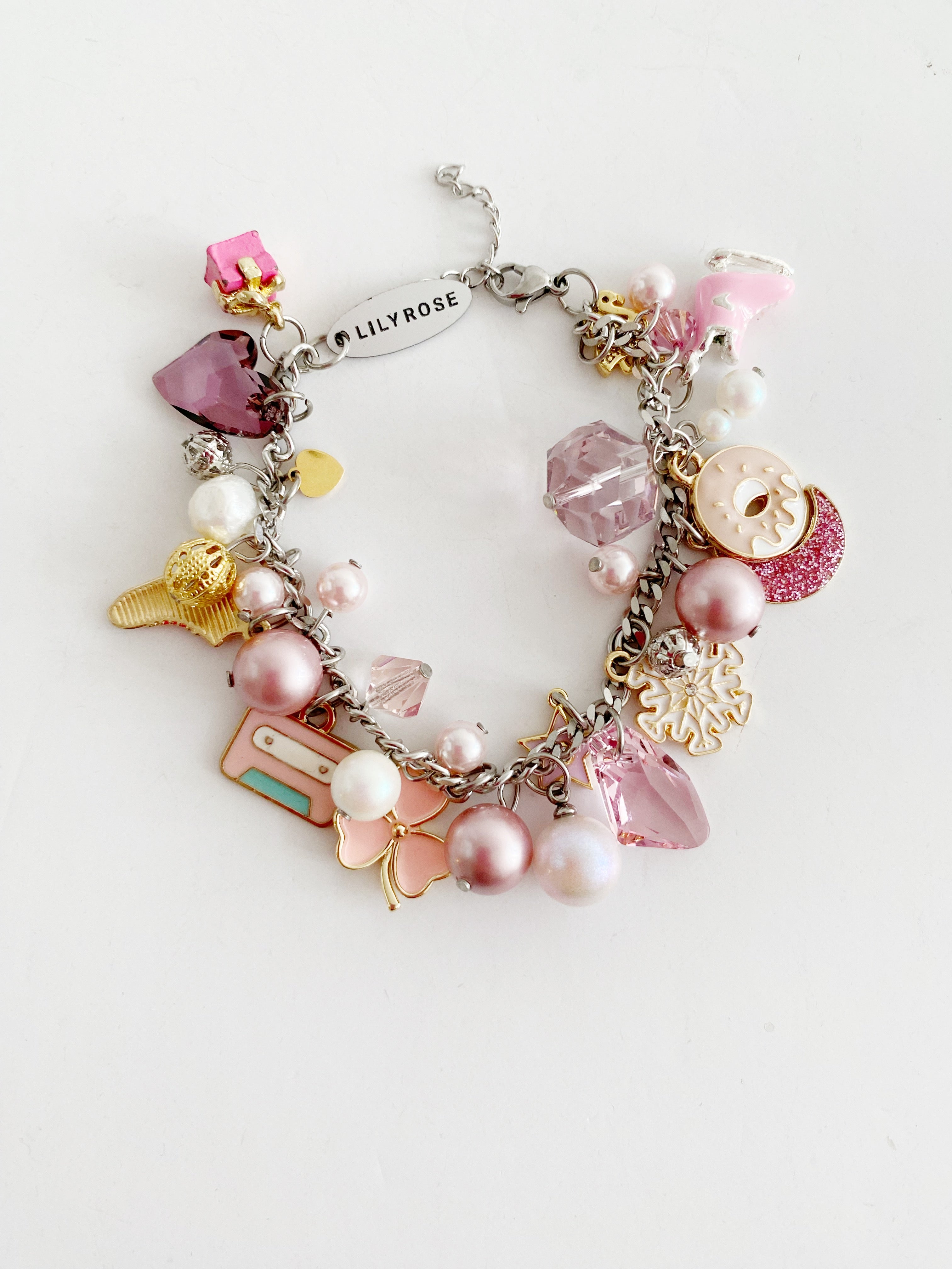 Bracelet Pink Love