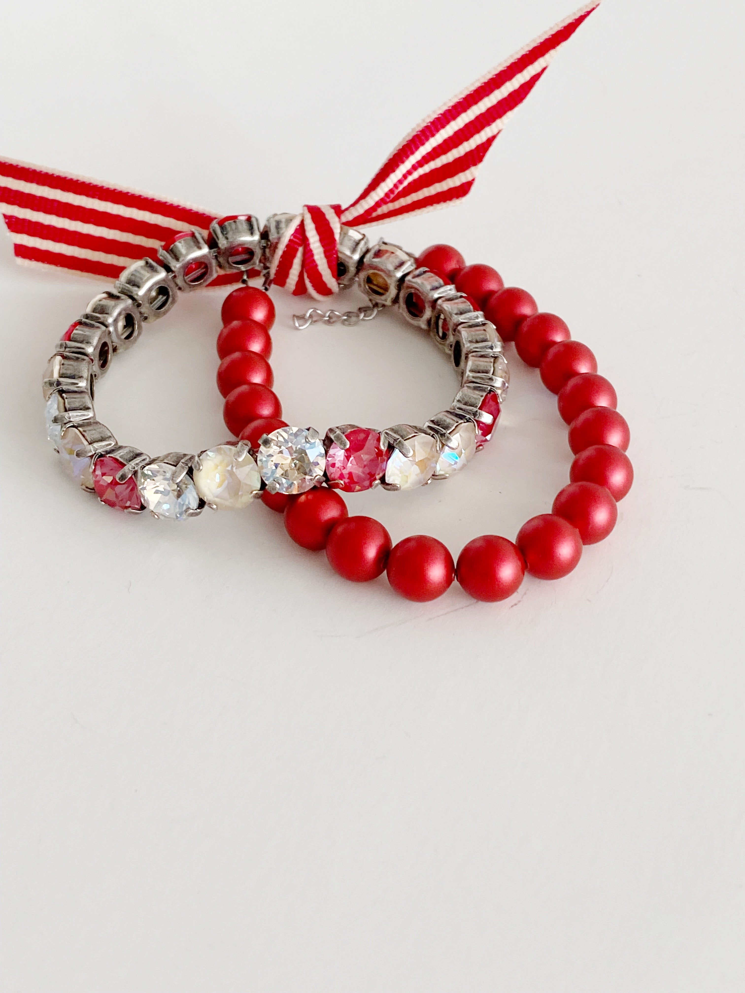Ensemble de bracelets Velvet Rouge