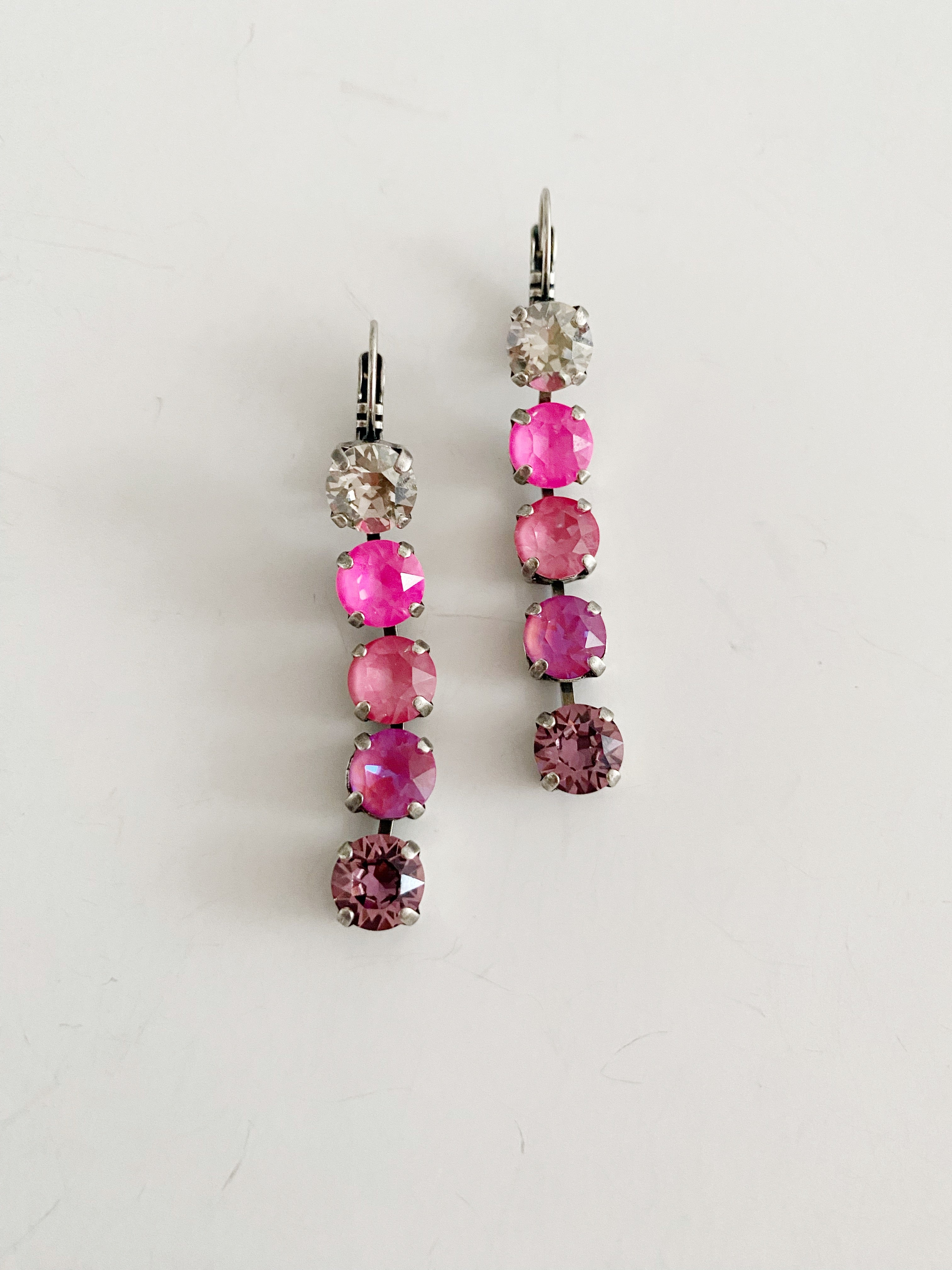 Boucles d'oreilles Seforia \ 50 shades of pink