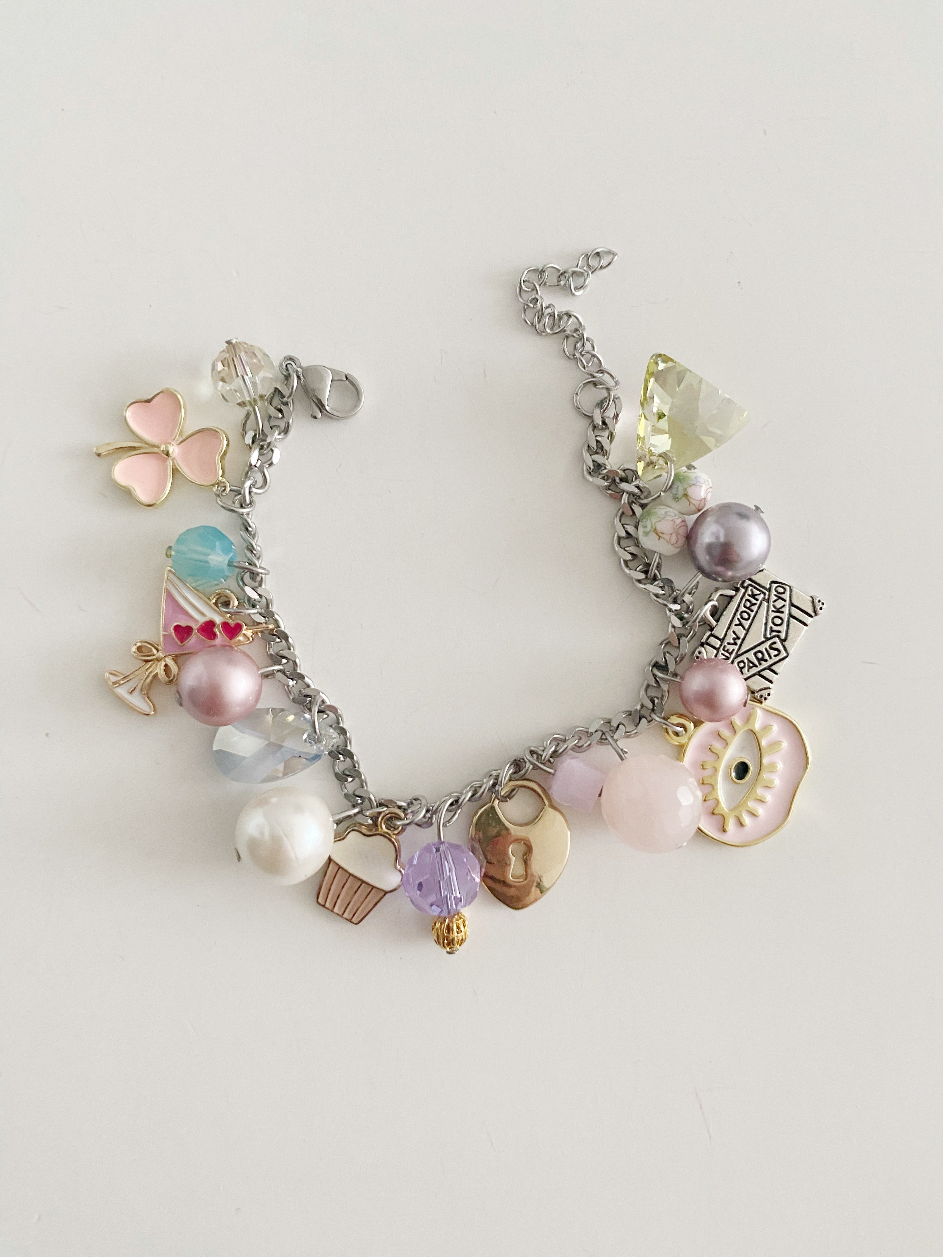 Bracelet breloques L'aventurière Romantique