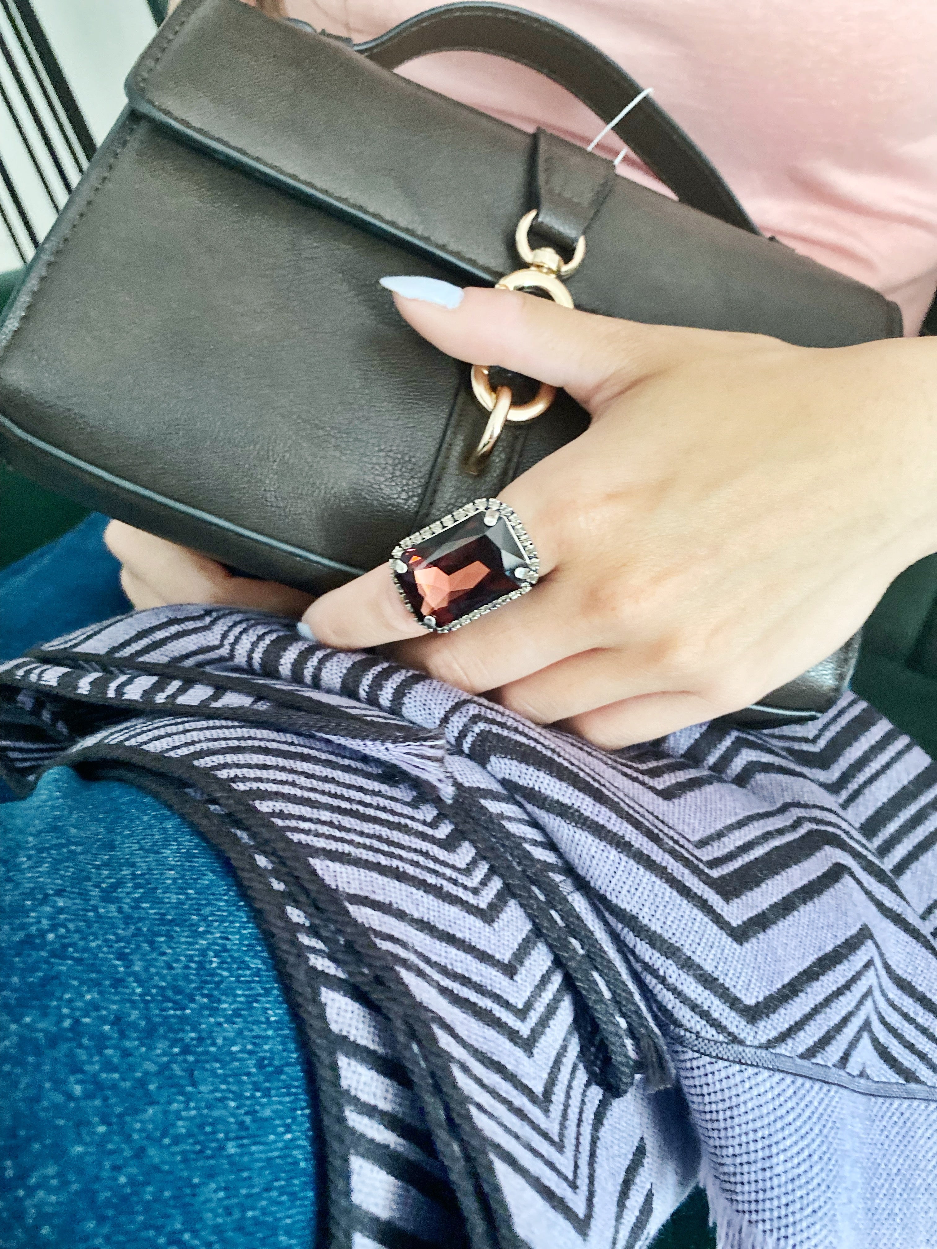 Bague Stella Burgundy \ pré-vente