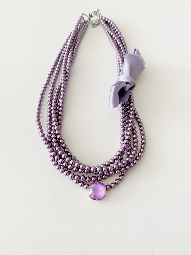 Collier Bea   \  light amethyste