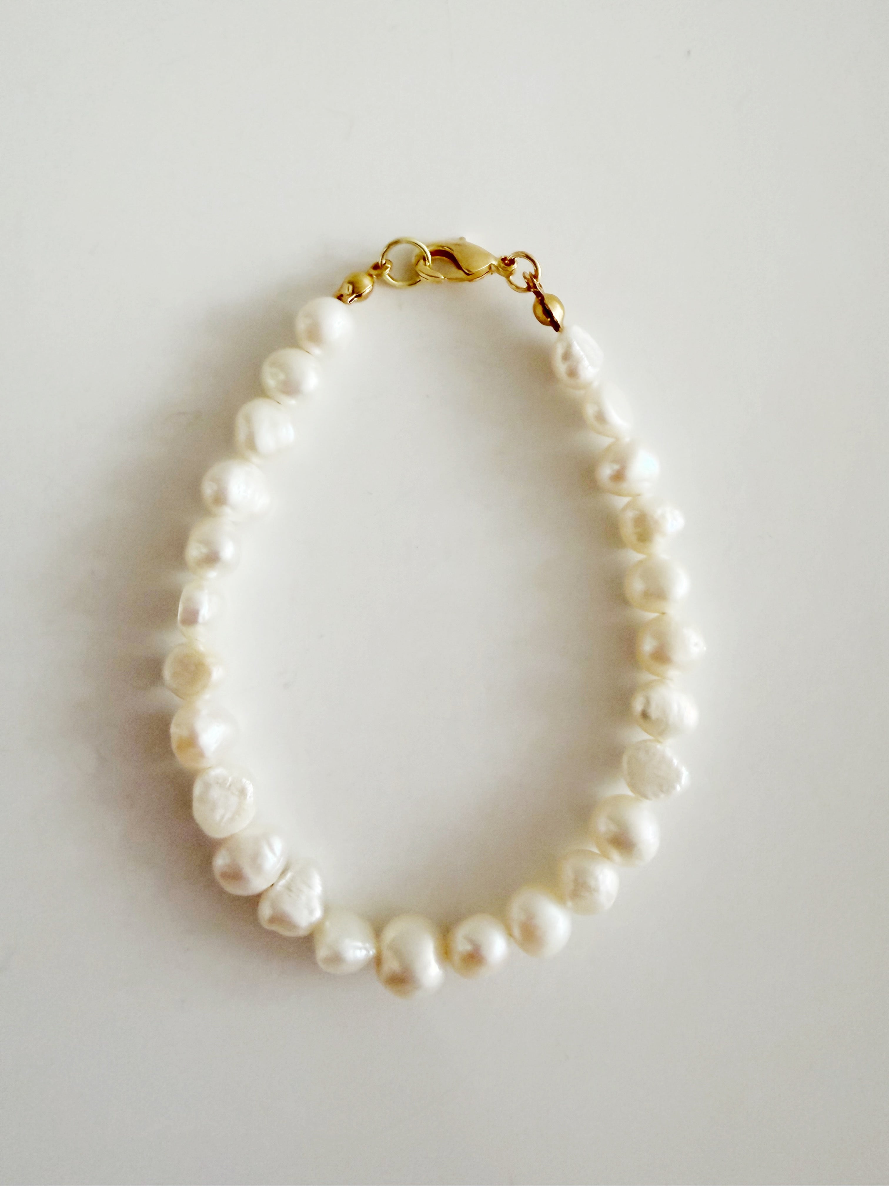 Bracelet de perles Ocean crème