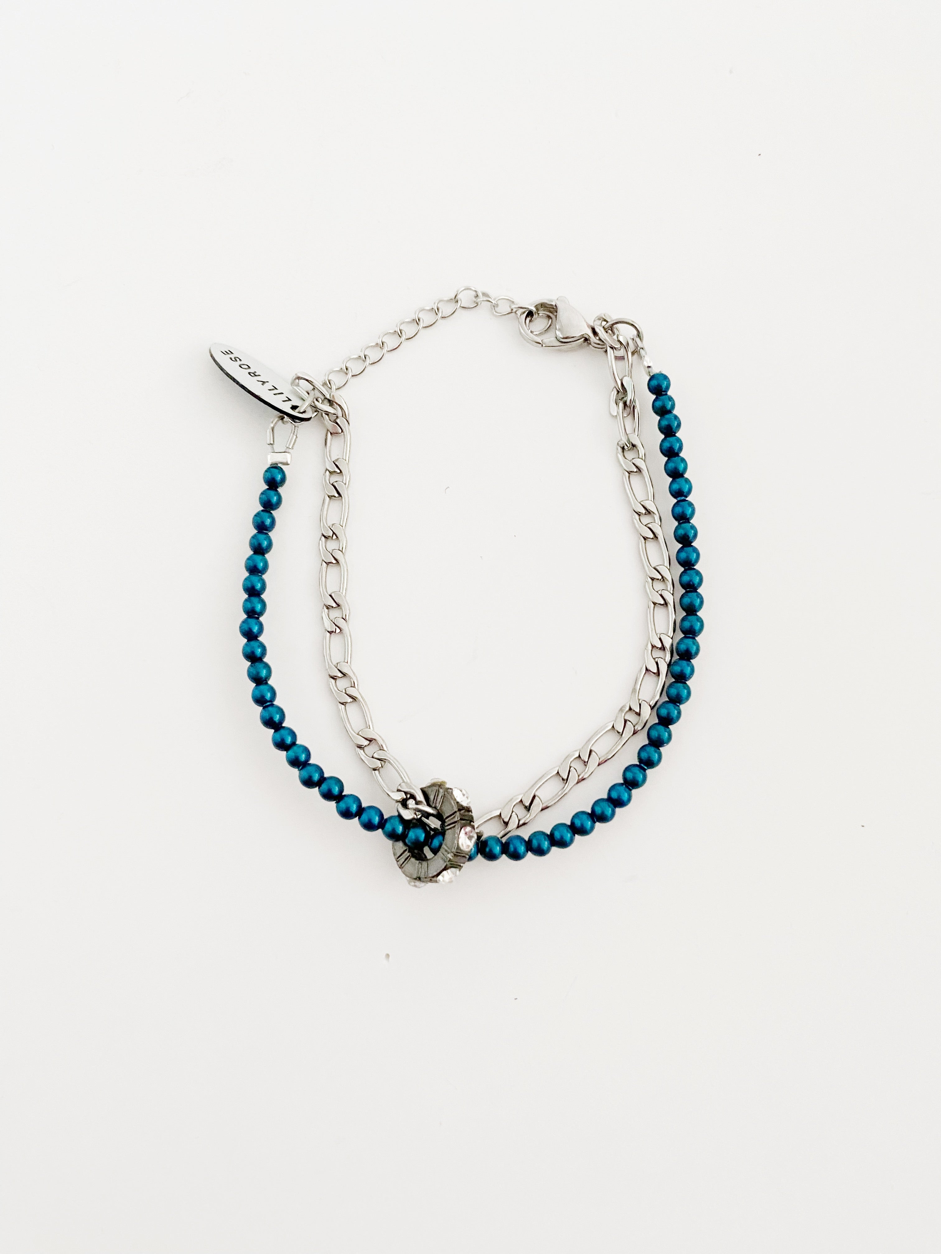 Bracelet Siana \ blue petrol