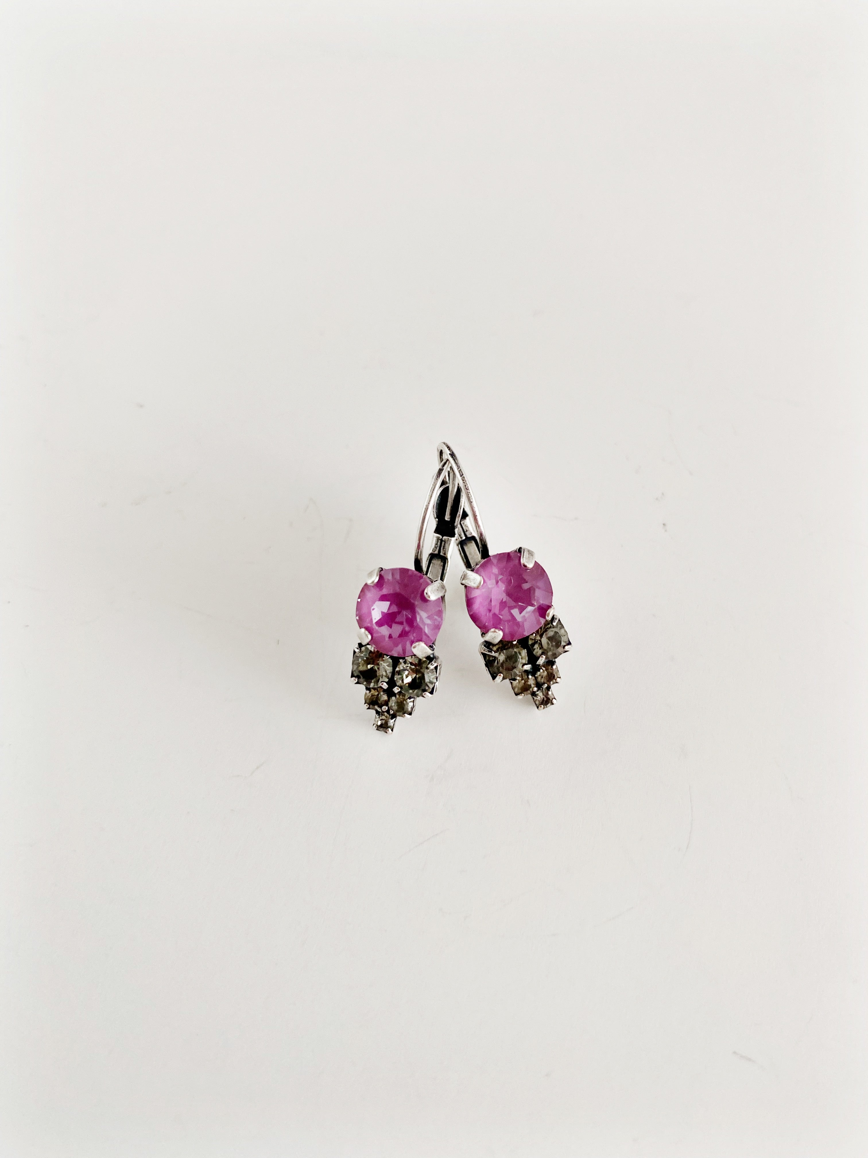 Boucles d'oreilles Milla \ orchid