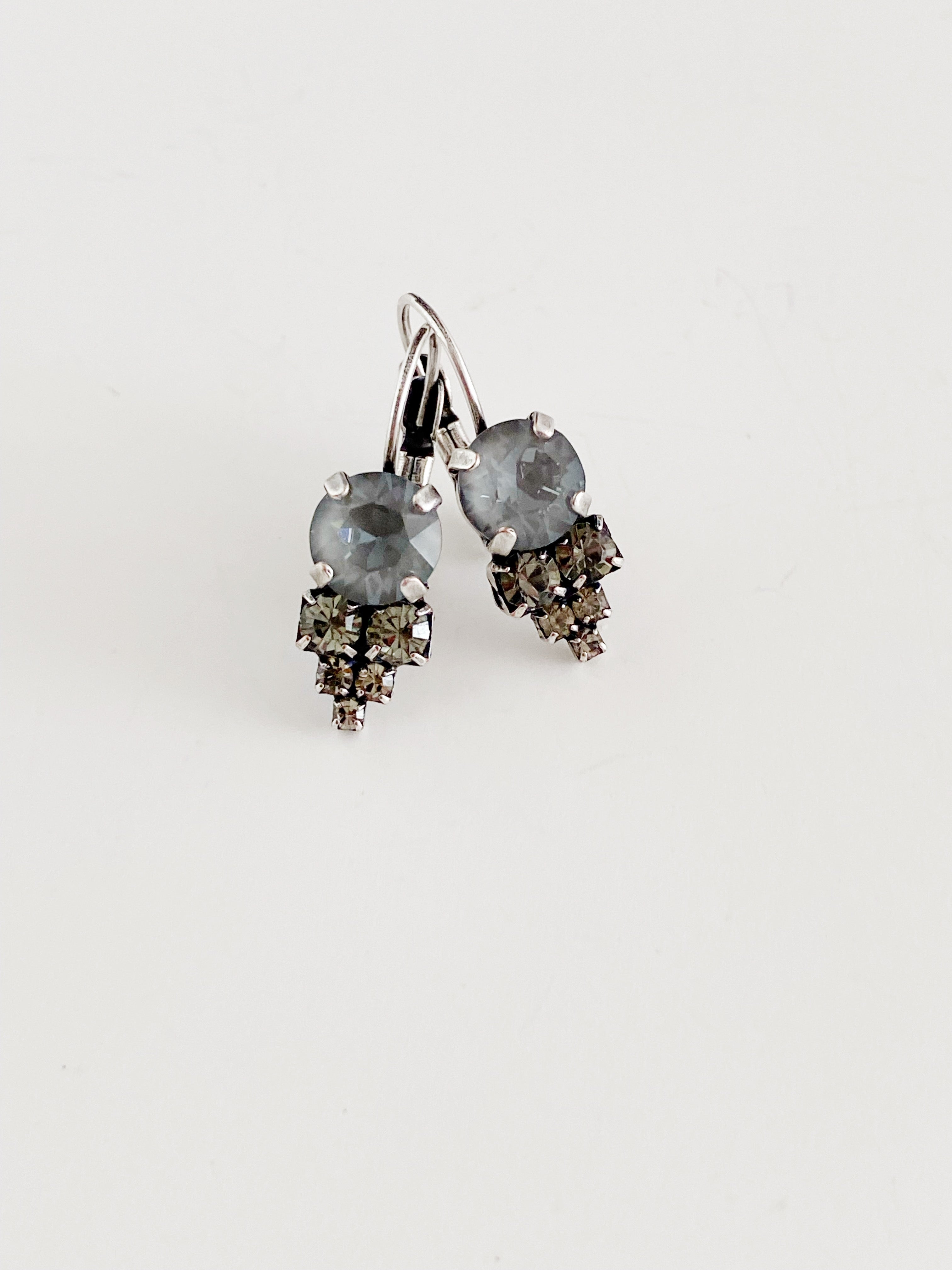 Boucles d'oreilles Milla \ grey