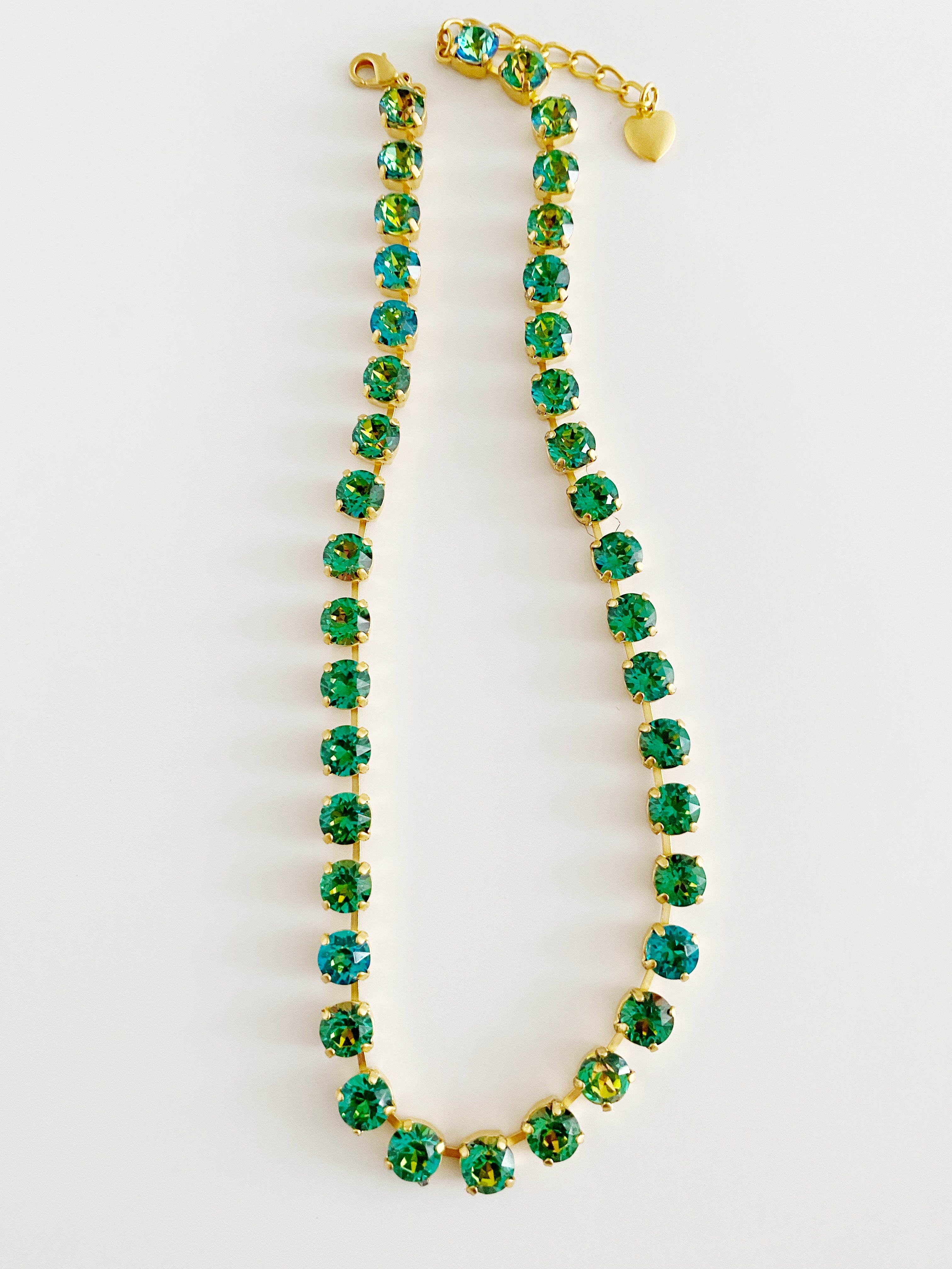 Collier Safira Electric Storm \ gold