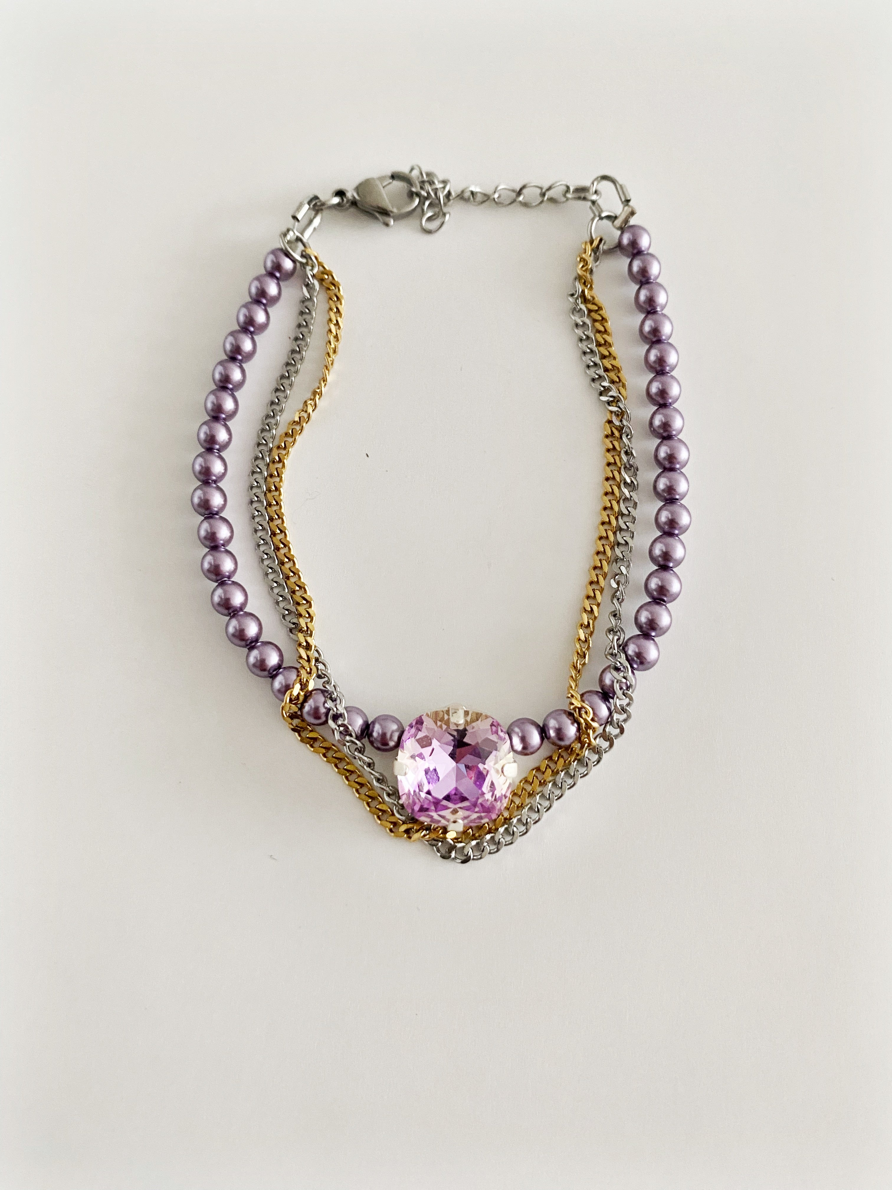 Bracelet sunset mauve