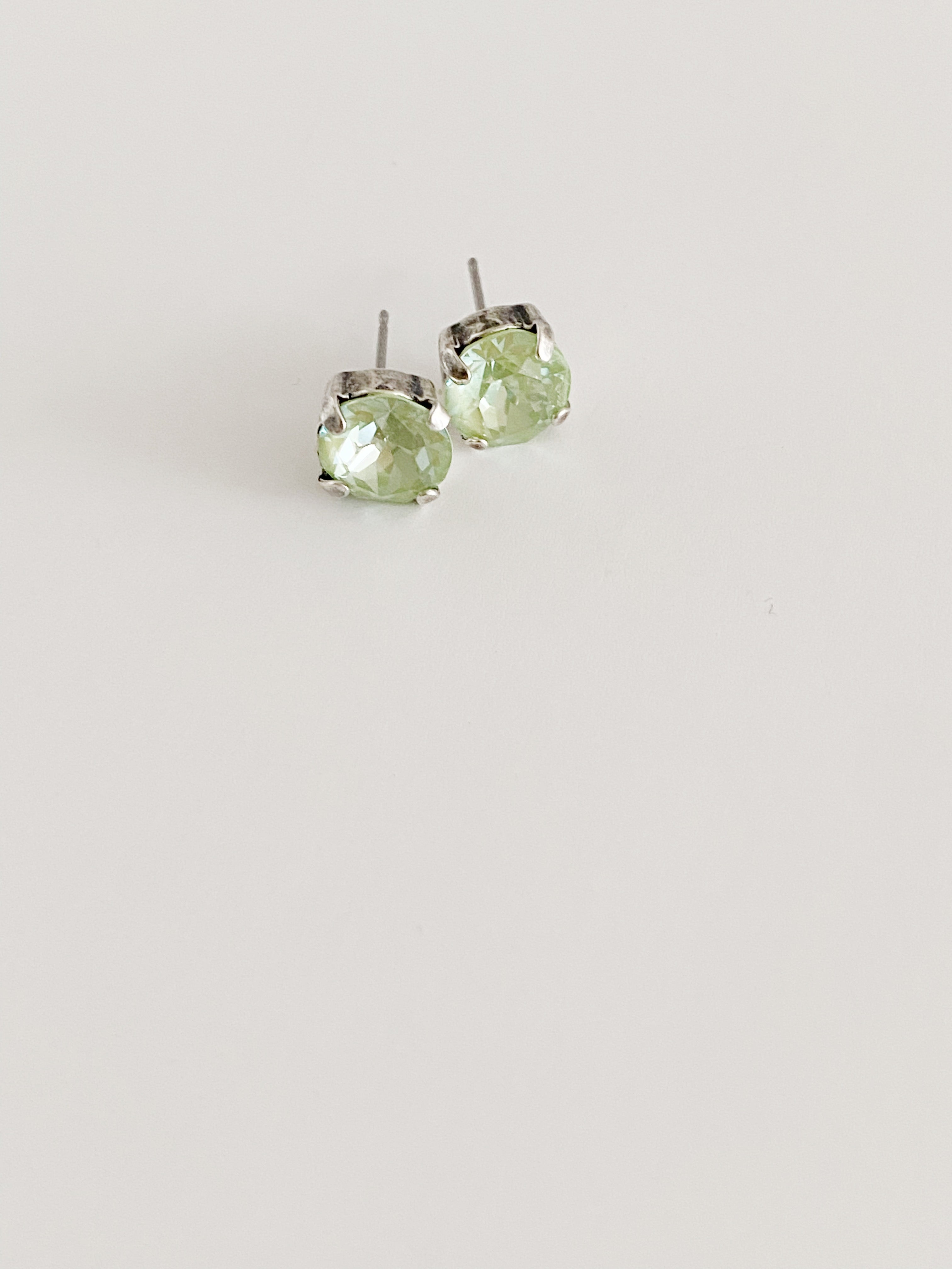 Boucles d'oreilles Stud vert printanier 💚