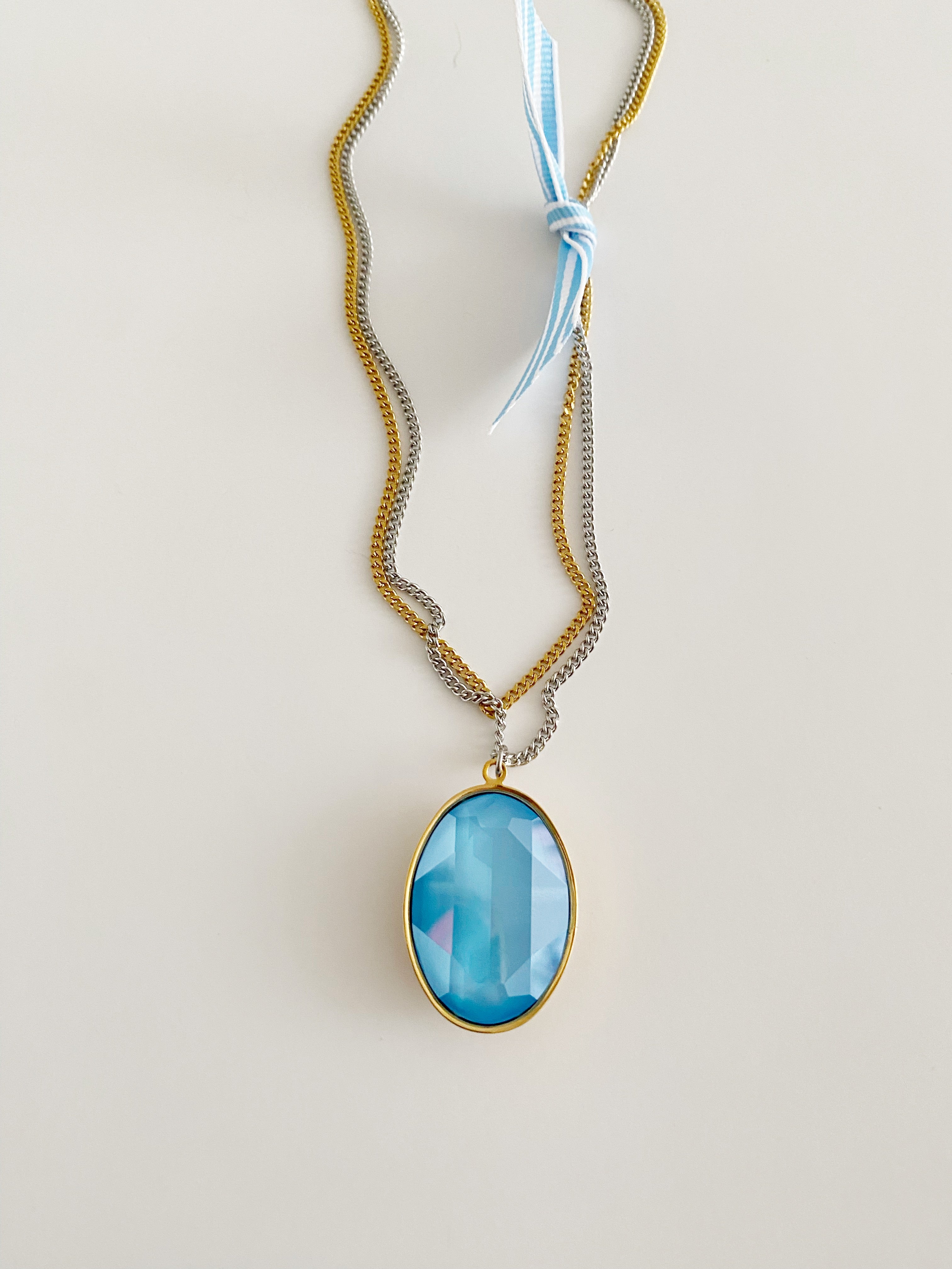 Collier pendentif lagon Blue\ prix spécial 💙