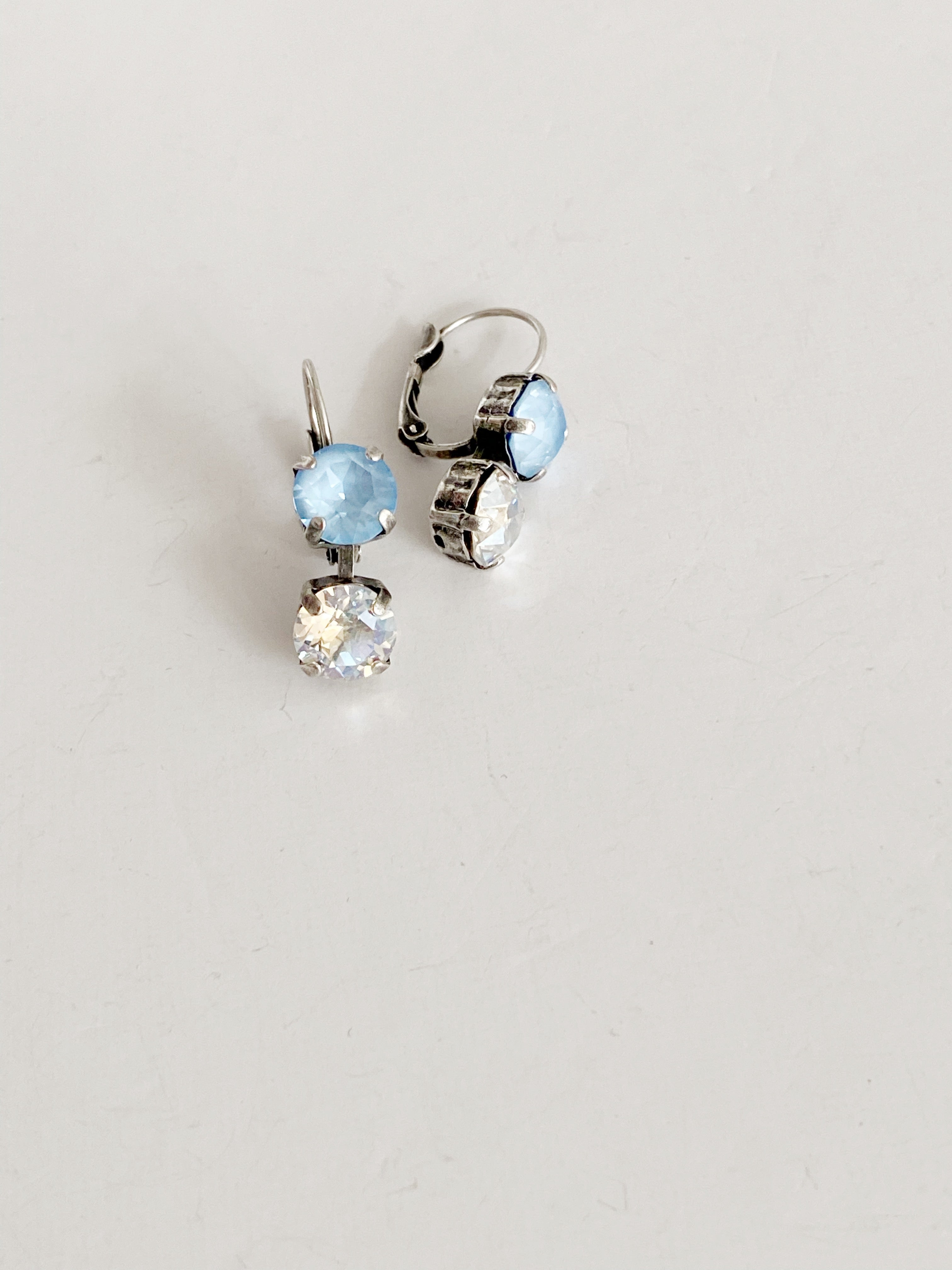 Boucles d'oreilles Cinderella blue