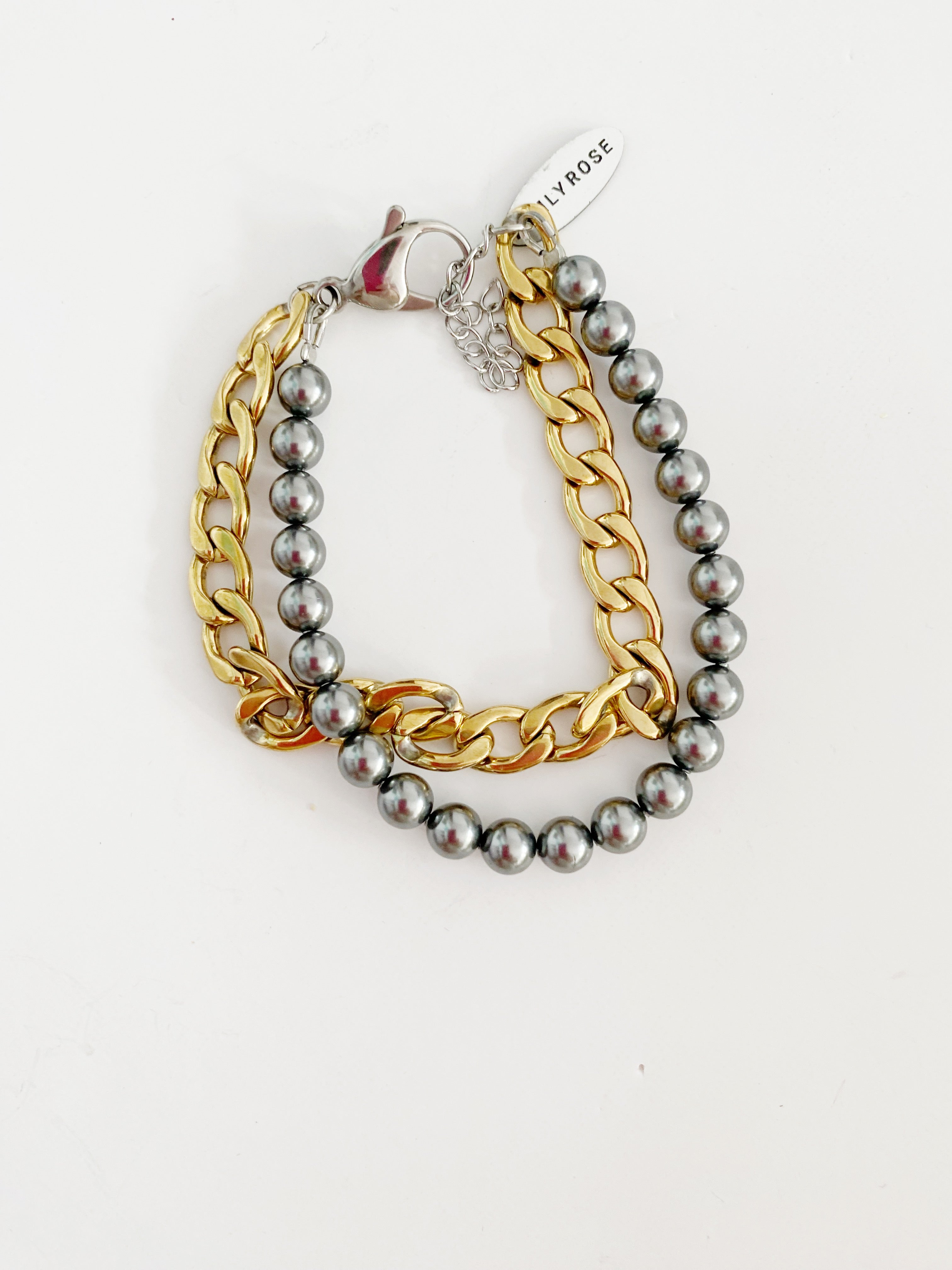 Bracelet Dahlia grey