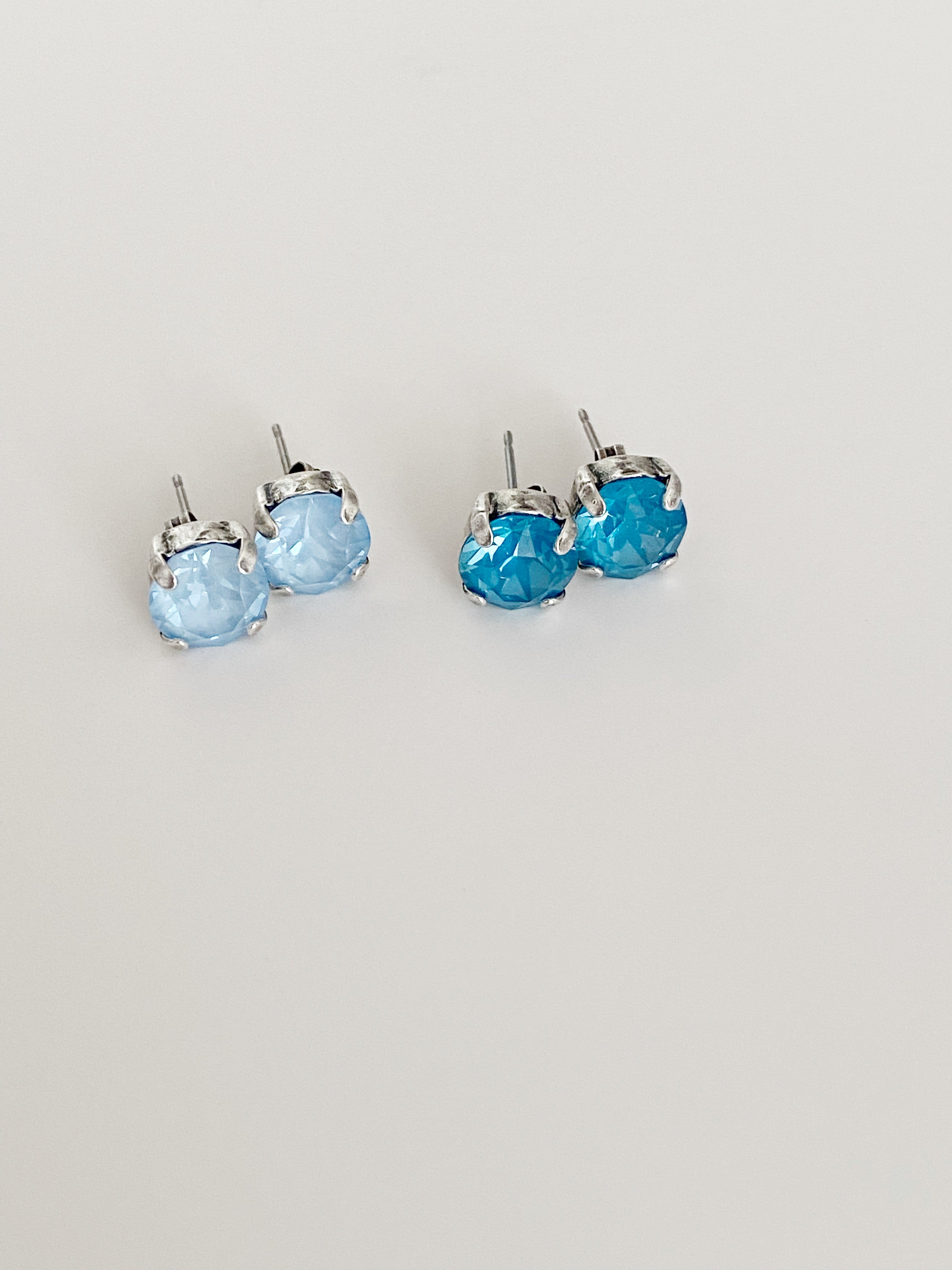Duo boucles d'oreilles stud Riviera \ prix spécial pour deux paires 💙