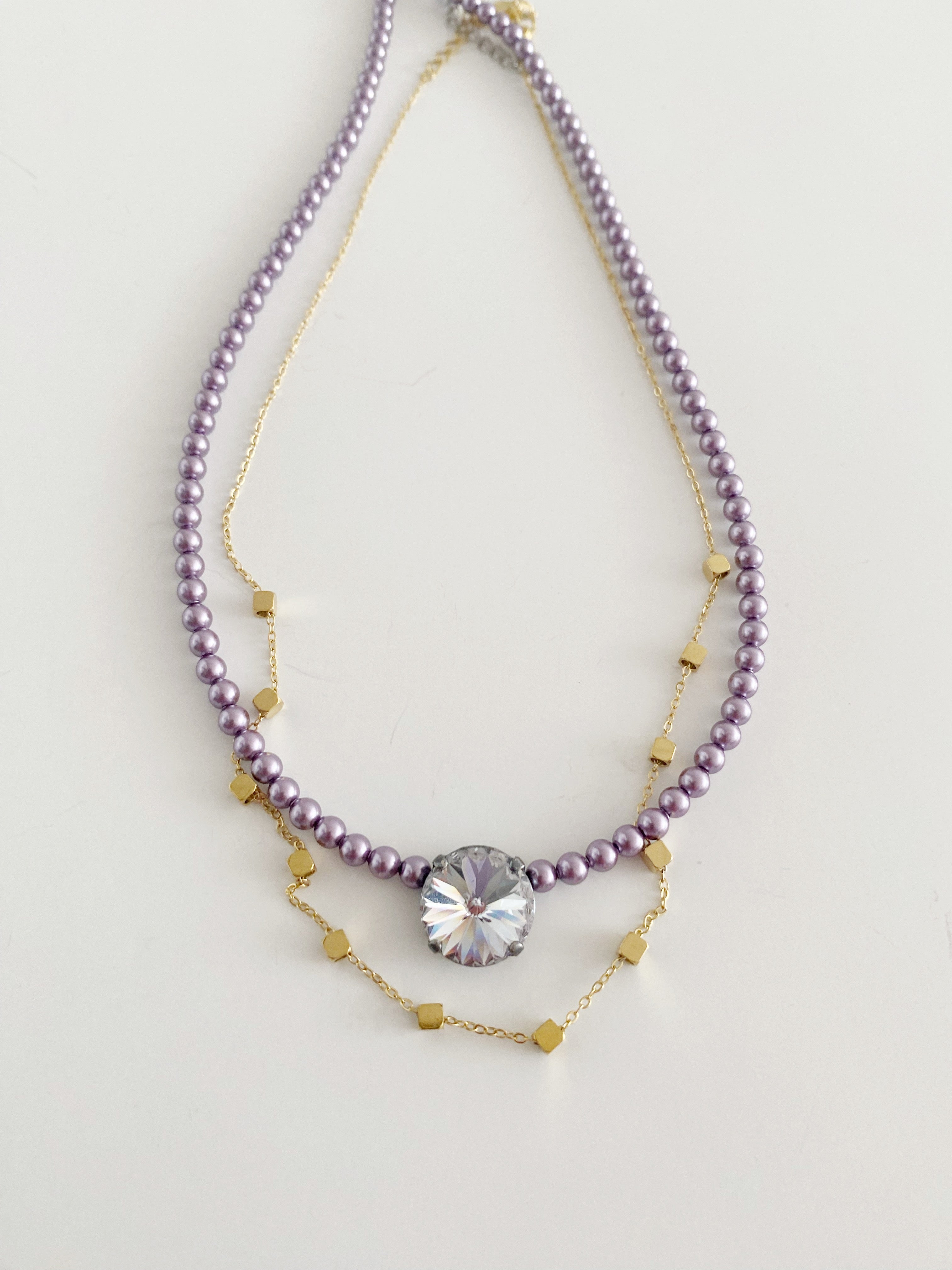 Collier Millia purple🎂🎂