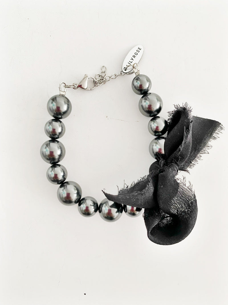 Bracelet Coco dark grey