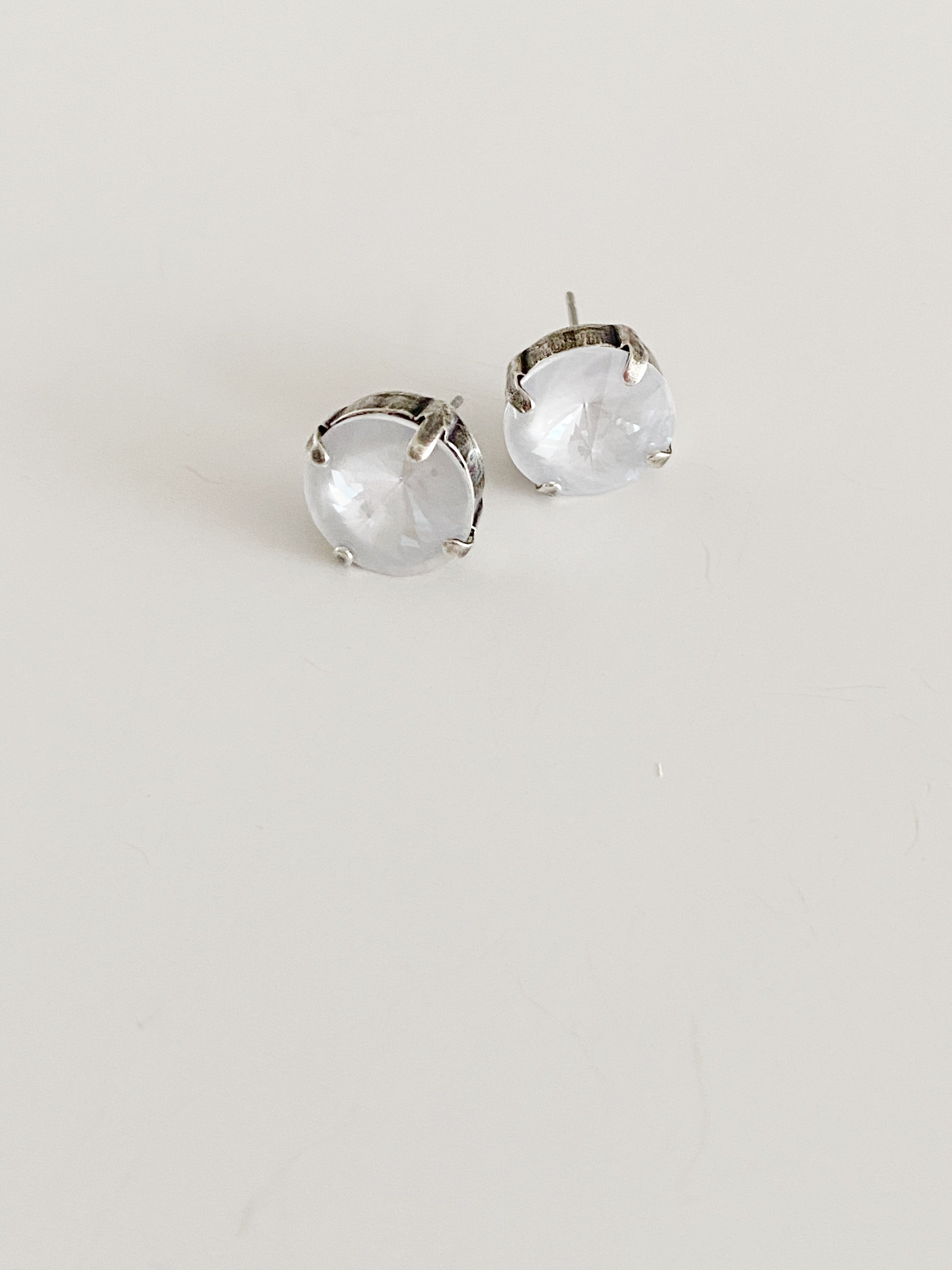 Boucles d'oreilles Gypsie \Electric white