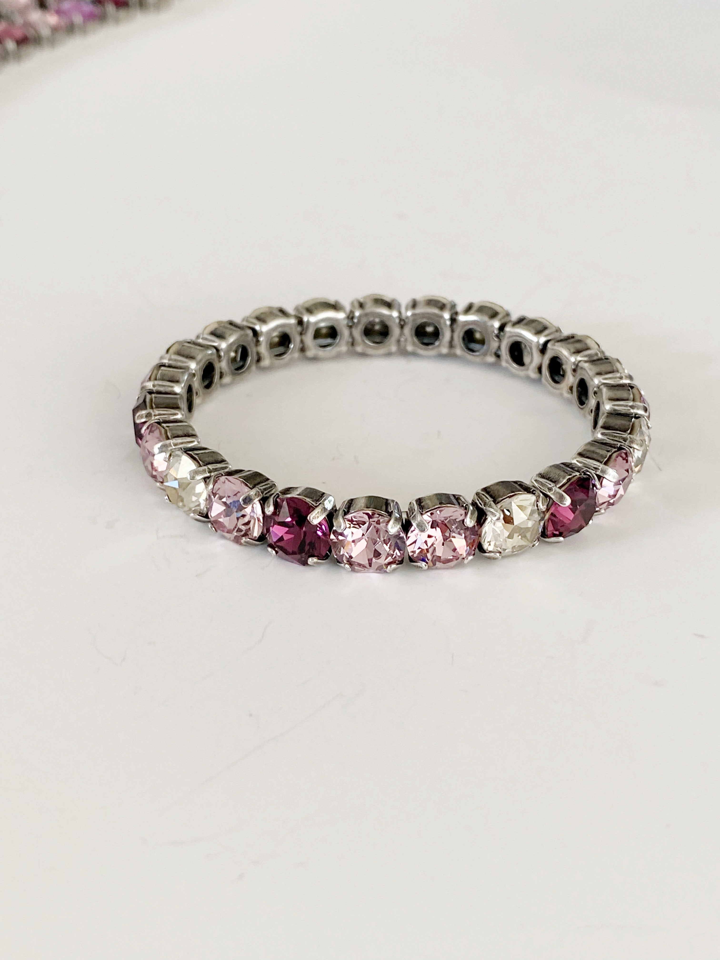 Bracelet élastique Nuances de mauve 💜