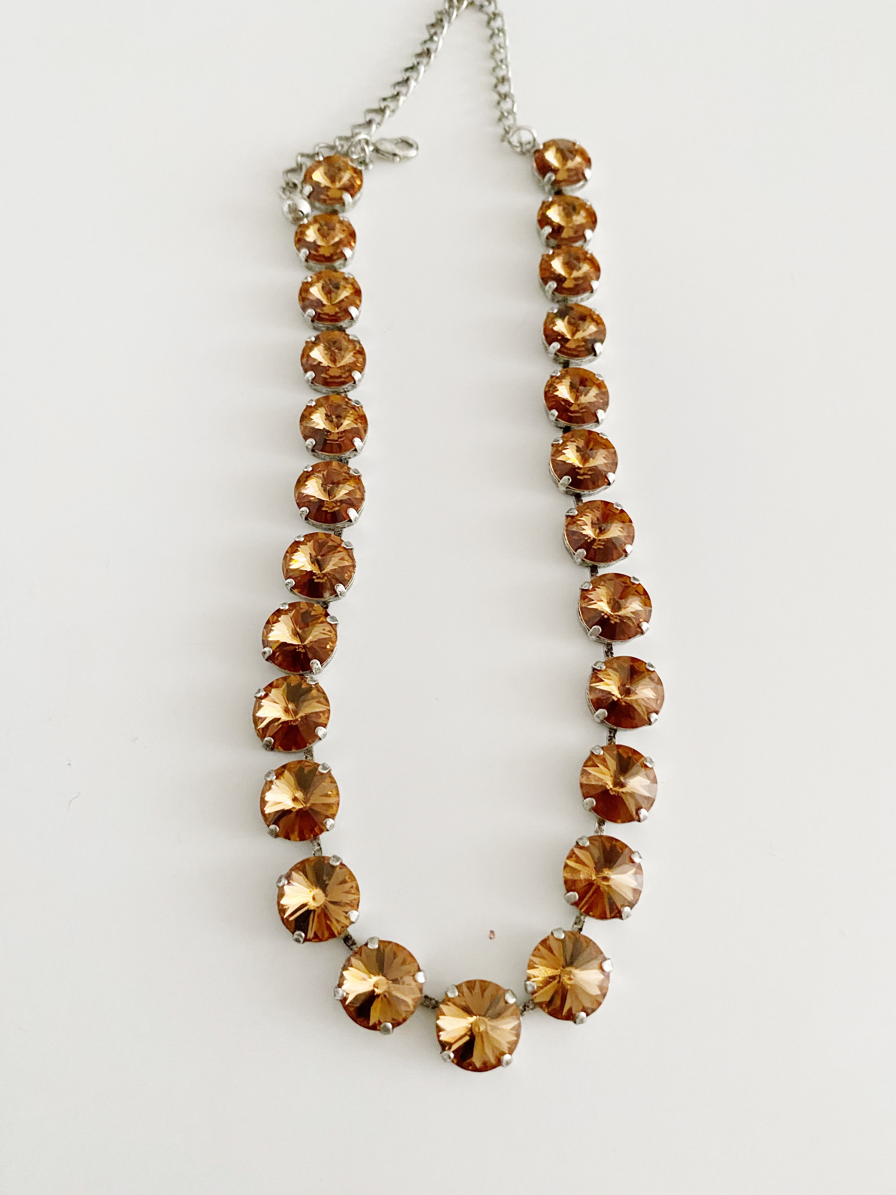 Collier Gypsie argent oxydé Mocha   \ ÉCHANTILLON \ SAMPLE SALE