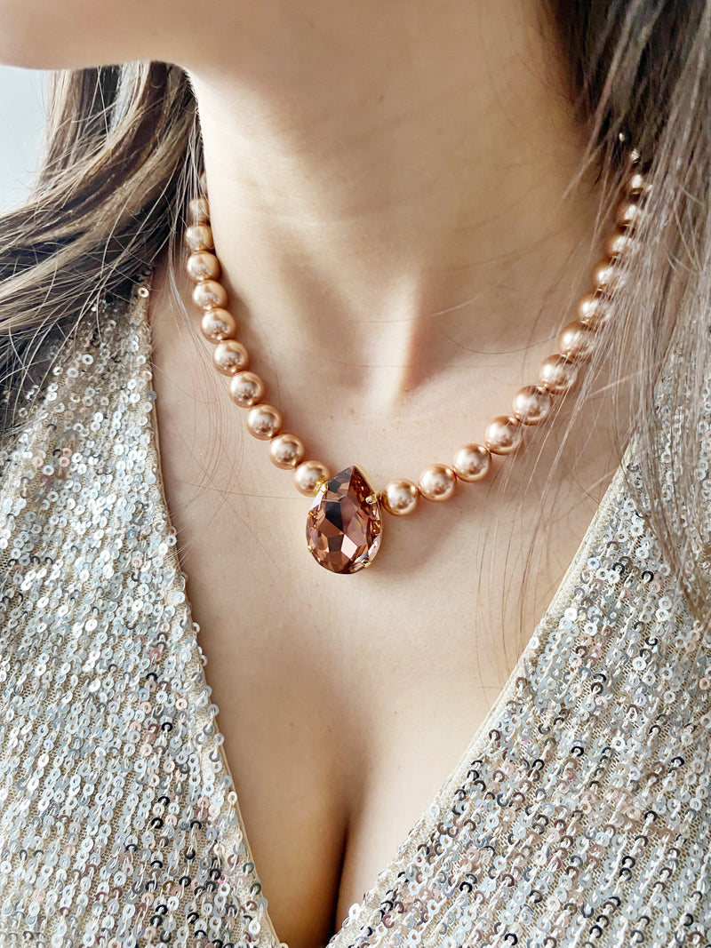 Collier PIPER rosegold